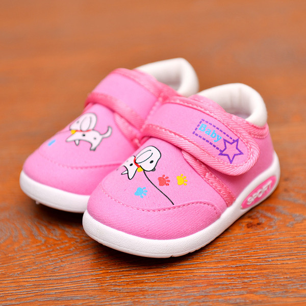 Бебешки маратонки с щампа и надпис в два модела