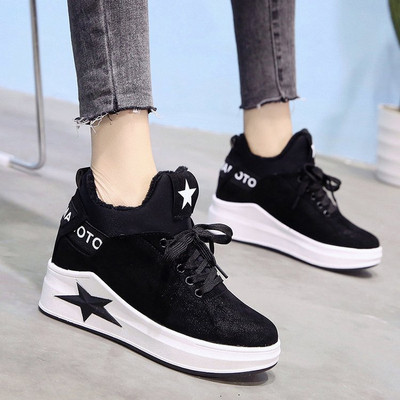 Μοντέρνα γυναικεία παπούτσια με ψηλά πέλματα - δύο μοντέλα