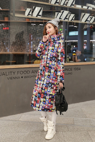 Μακρύ χειμωνιάτικο μπουφάν σε πολλά μοντέλα