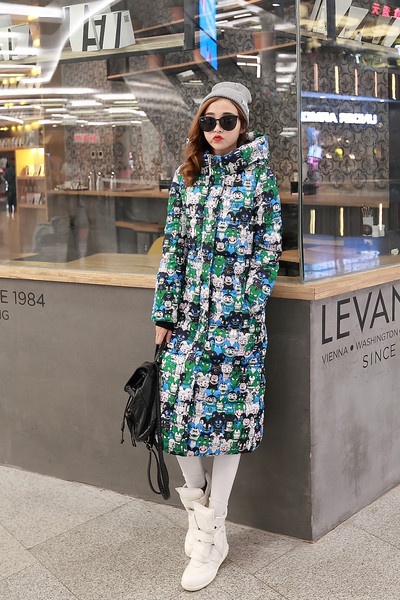 Μακρύ χειμωνιάτικο μπουφάν σε πολλά μοντέλα