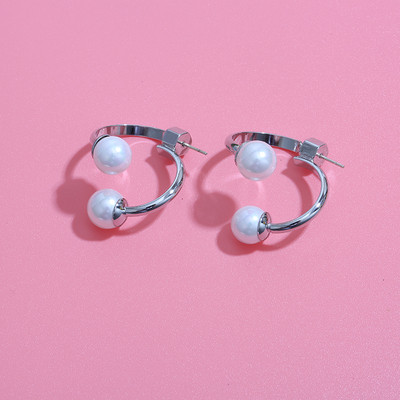 Καθημερινά γυναικεία σκουλαρίκια με πέρλες σε διάφορα χρώματα
