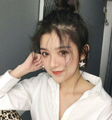 Γυναικεία απαλά σκουλαρίκια  σε σχήμα αστεριών σε ρέοντα χρώματα