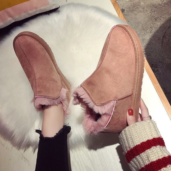 Γυναικείες χειμωνιάτικες μπότες με απαλή επένδυση σε τέσσερα χρώματα