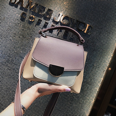 Μοντέρνα γυναικεία τσάντα με μακρά και κοντή λαβή σε τέσσερα χρώματα