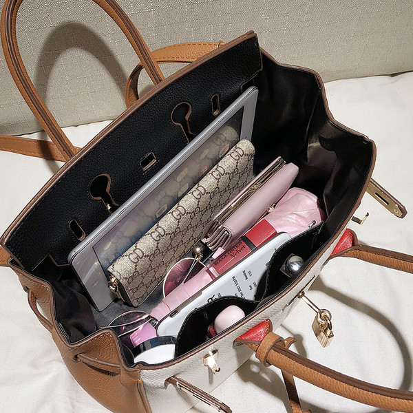 Új stílusos női táska rövid és hosszú füllel, négy színben