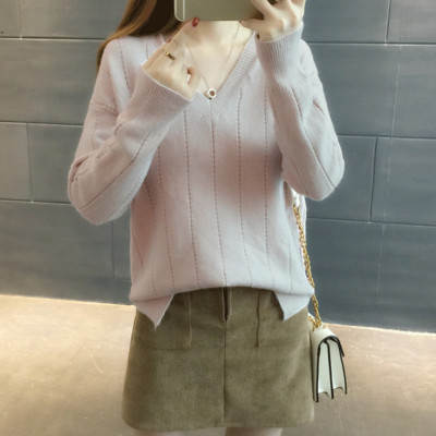 Μοντέρνο γυναικείο πουλόβερ  με μαλακό κάλυμμα σε διάφορα χρώματα