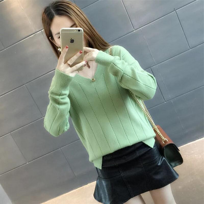 Μοντέρνο γυναικείο πουλόβερ  με μαλακό κάλυμμα σε διάφορα χρώματα