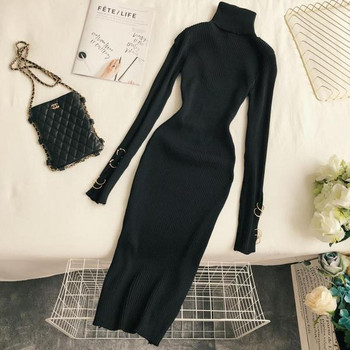 Μοντέρνο γυναικείο φόρεμα και μεταλλικά στοιχεία σε διάφορα χρώματα