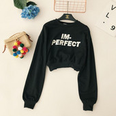 Γυναικεία καθημερινή κοντή μπλούζα σε τρία χρώματα