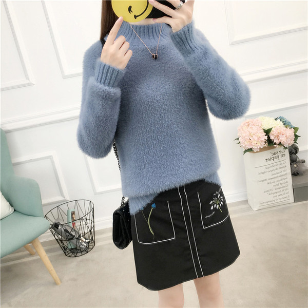 Stílusos női pehelypulóver több színben