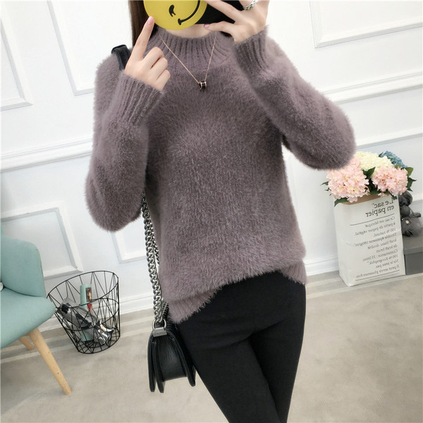 Stílusos női pehelypulóver több színben