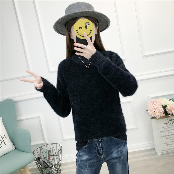 Stílusos női pehelypulóver több színben