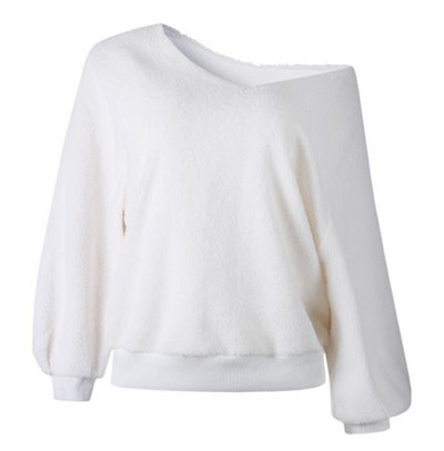 Κομψό γυναικείο πουλόβερ  με ντεκολτέ σε σχήμα V σε διάφορα χρώματα