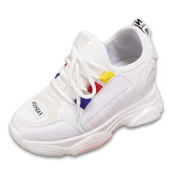 Női alkalmi tornacipő két színben