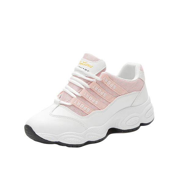 Női sportcipő három színben felirattal