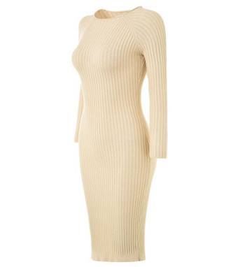 Γυναικείο φόρεμα για το  φθινοπώρο και το χειμώνα Λεπτό μοντέλο σε διάφορα χρώματα