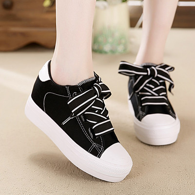 Γυναικεία παπούτσια με παχιά σόλα σε τρία χρώματα