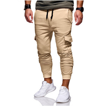 Мъжки спортен панталон с джобове в няколко цвята