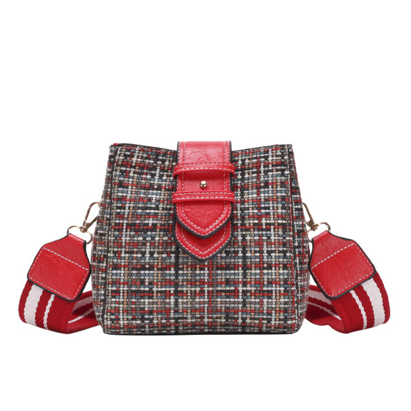 Κομψή γυναικεία τσάντα με μικρή και μακρά λαβή