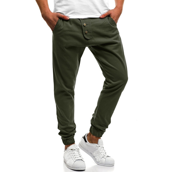 Μοντέρνα ανδρικά παντελόνια Λεπτό μοντέλο με τέσσερα χρώματα