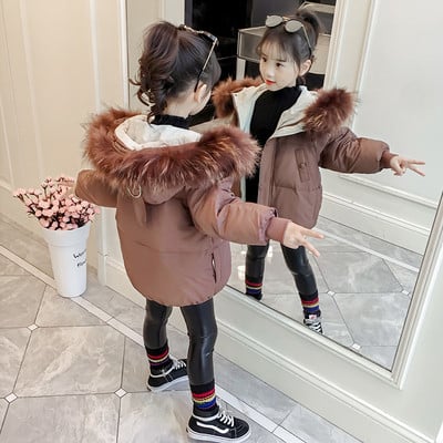 Modern gyerekkabát lányoknak négy színben