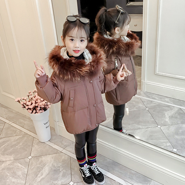 Modern gyerekkabát lányoknak négy színben