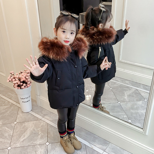 Modern gyerekkabát lányoknak négy színben