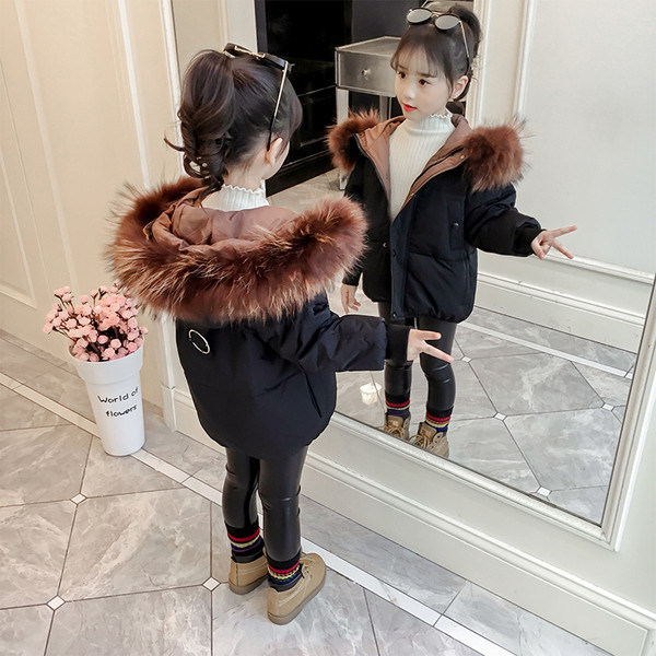 Modern gyerekkabát lányoknak négy színben