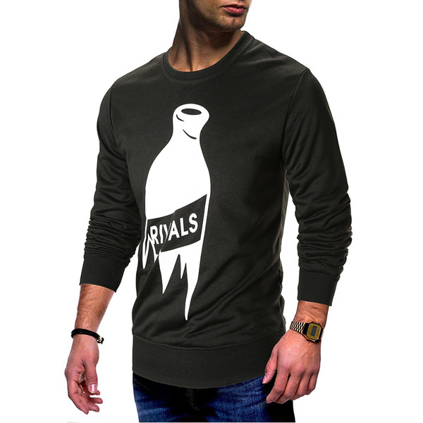 Alkalmi férfi blúz fekete és szürke rátéttel