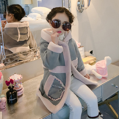 Gyermek télikabát lányoknak két színben