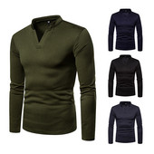 Άνετη ανδρική μπλούζα V σε διάφορα χρώματα