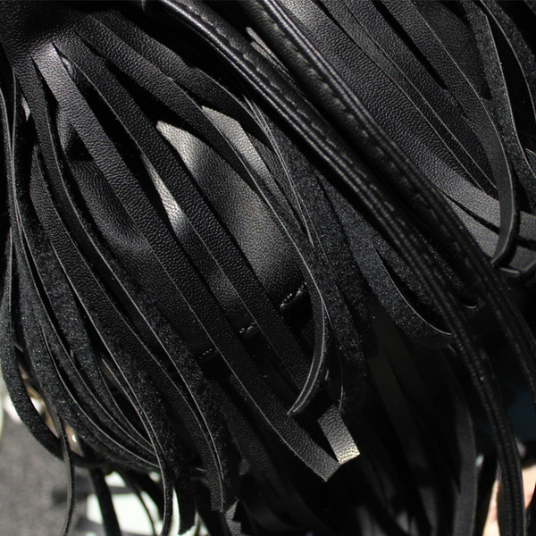 Καθημερινή γυναικεία τσάντα  με περιθώριο οικολογικού δέρμα