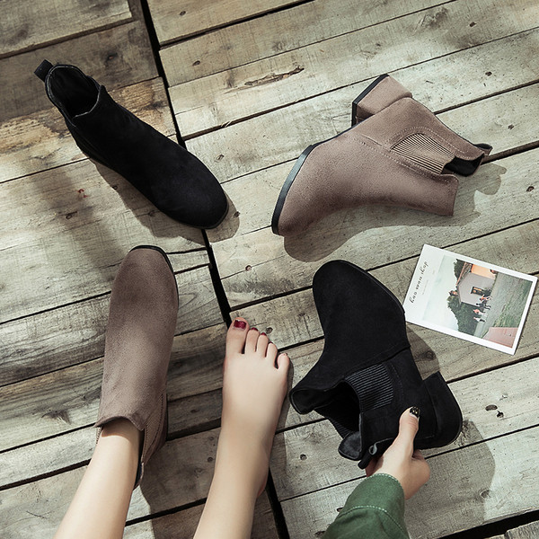 Női őszi-téli csizma két színben