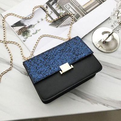 Egyedi női fényes ökobőr táska négy színben