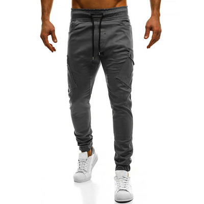 Ανδρικά αθλητικά παντελόνια Λεπτό μοντέλο με τσέπες σε διάφορα χρώματα
