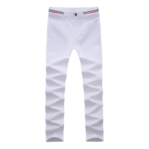 Alkalmi férfi nadrág színes díszítéssel, három színben