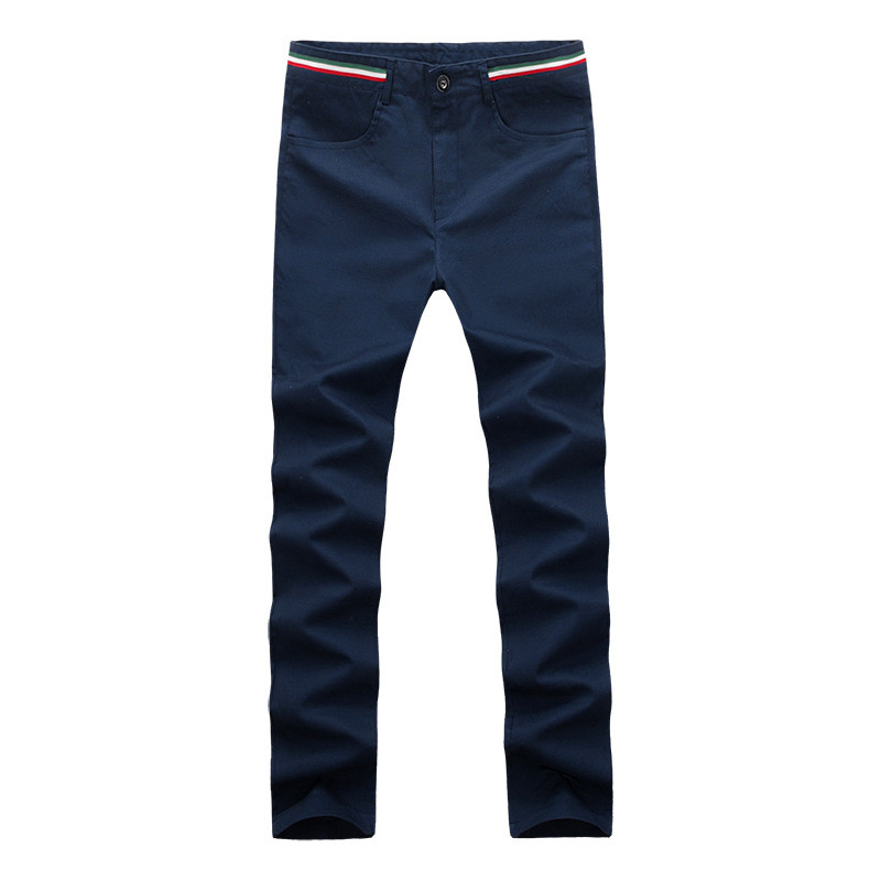 Alkalmi férfi nadrág színes díszítéssel, három színben