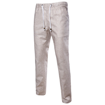 Αθλητικά κομψά ανδρικά παντελόνια με ελαστική μέση σε τρία χρώματα