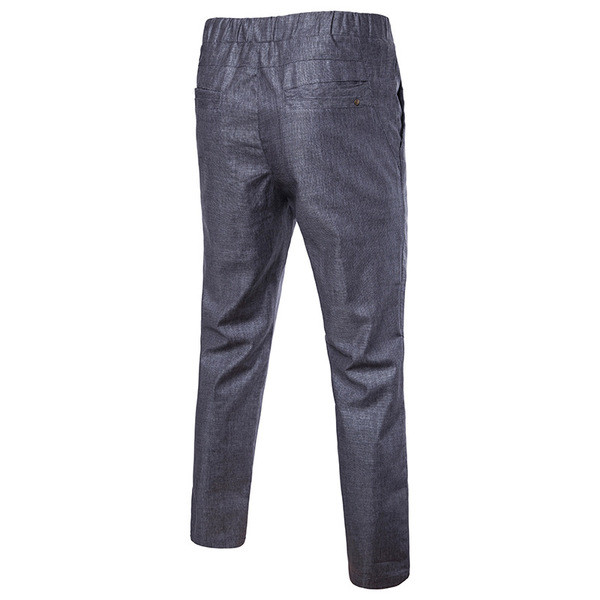 Αθλητικά κομψά ανδρικά παντελόνια με ελαστική μέση σε τρία χρώματα