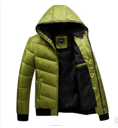 Зимно мъжко яке с качулка в няколко цвята