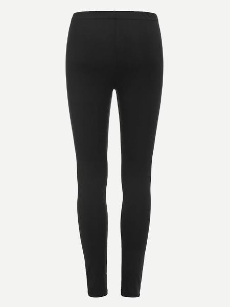 Modern női leggings szakadt motívumokkal két színben