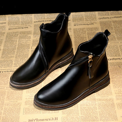 Κομψές γυναικείες  μπότες σε μαύρο χρώμα - δύο μοντέλα