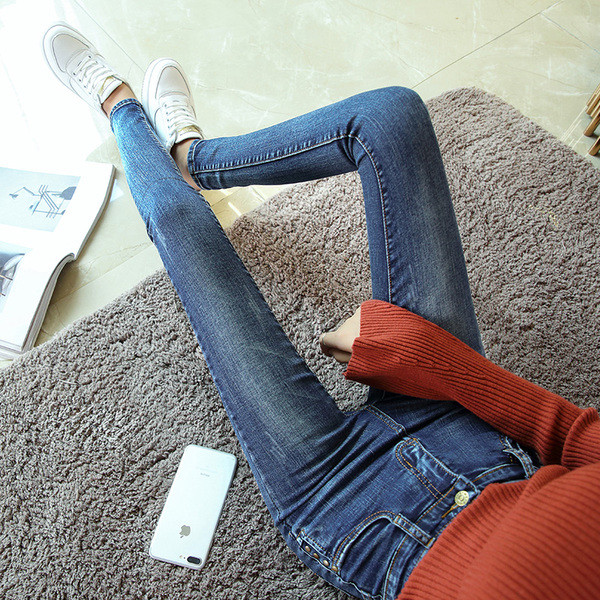 Alkalmi női farmer magas derékkal, négy színben