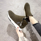 Γυναικεία αθλητικά κομψά παπούτσια σε δύο χρώματα