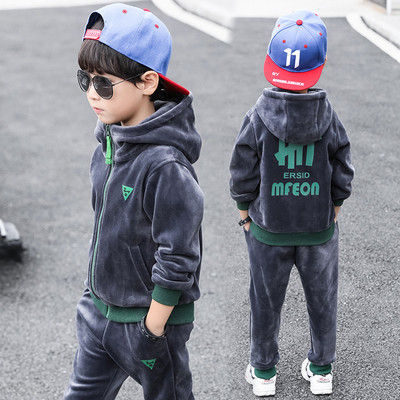 Μοντέρνο παιδικό σετ για αγόρια σε τρία χρώματα