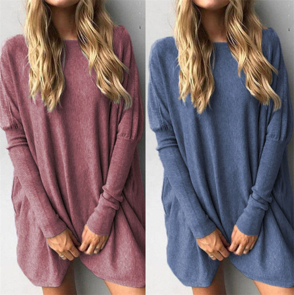 Női blúz széles modell hosszú ujjú több színben