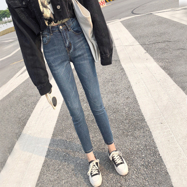 Kényelmes női farmer puha béléssel, három színben