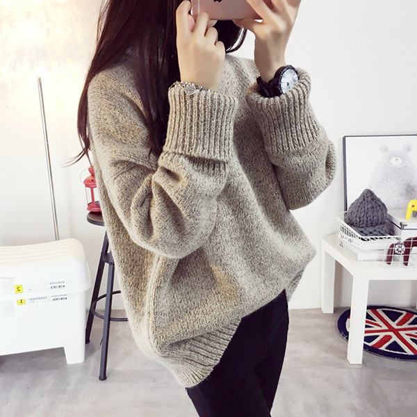  Γυναικείο χειμωνιάτικο πουλόβερ σε τέσσερα χρώματα
