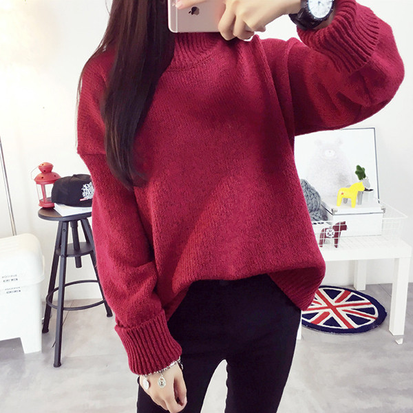  Γυναικείο χειμωνιάτικο πουλόβερ σε τέσσερα χρώματα