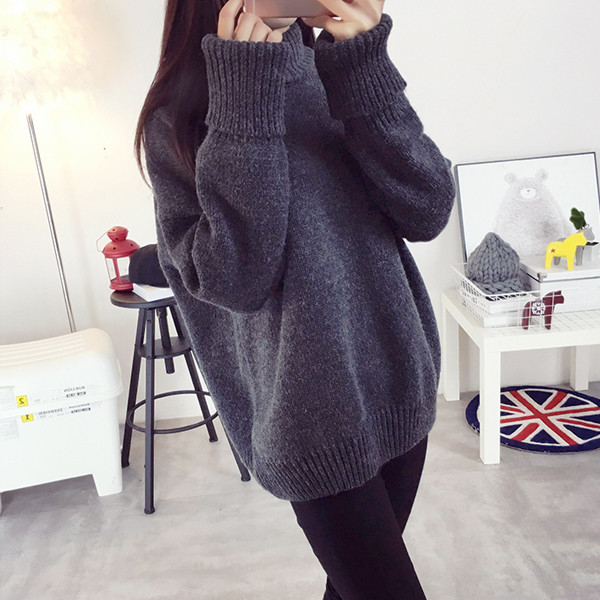 Γυναικείο χειμωνιάτικο πουλόβερ σε τέσσερα χρώματα